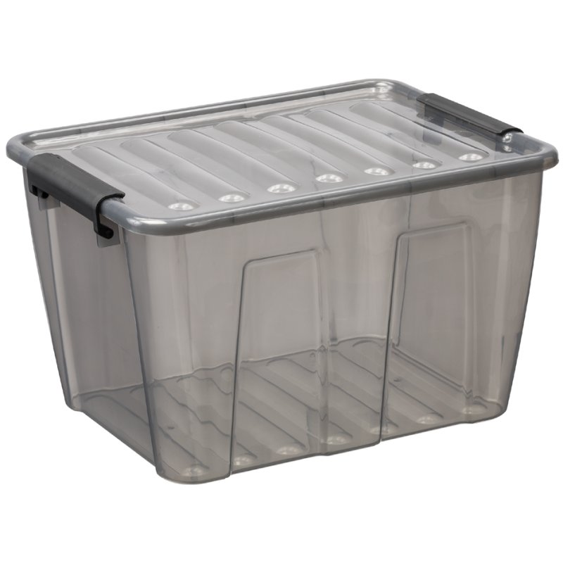 Transparante opbergbox van 15 liter